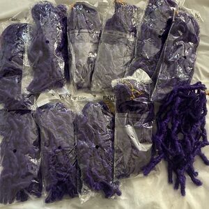 Vibrant Purple Hair locs Extensions